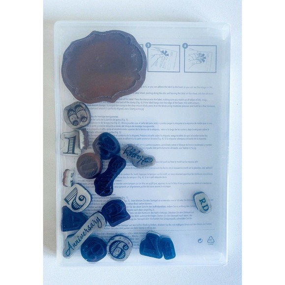 STAMPIN UP Stamp set - MEMORABLE MOMENTS - Large Numbers, Anniversary, Birthday - Picture 2 of 7